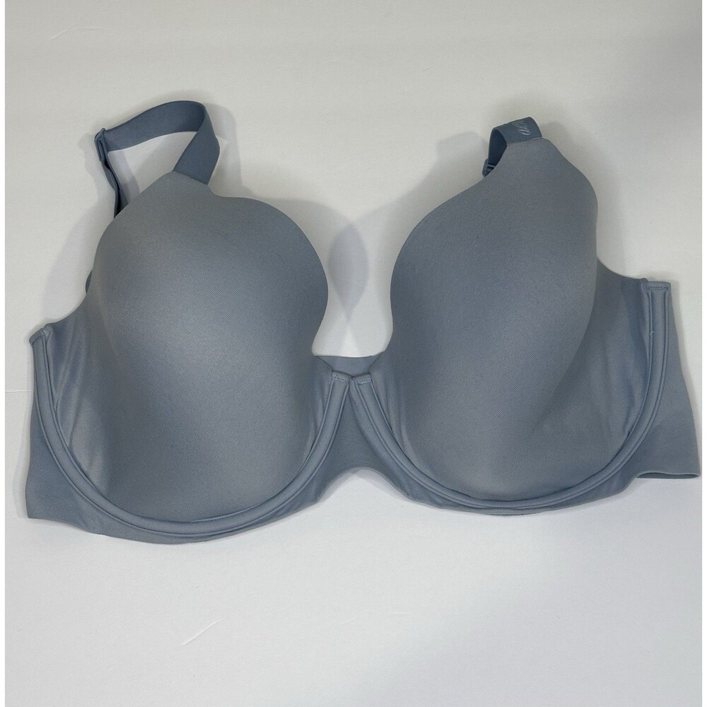 Aerie Full Coverage‎ Blue Underwire real free Bra size 40D intimates smooth